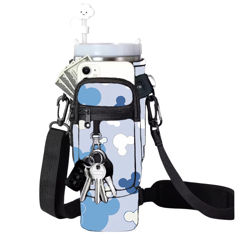 Disney Inspired Water Bottle Sling for 30 / 40 oz Stanley & Simple Modern Cups