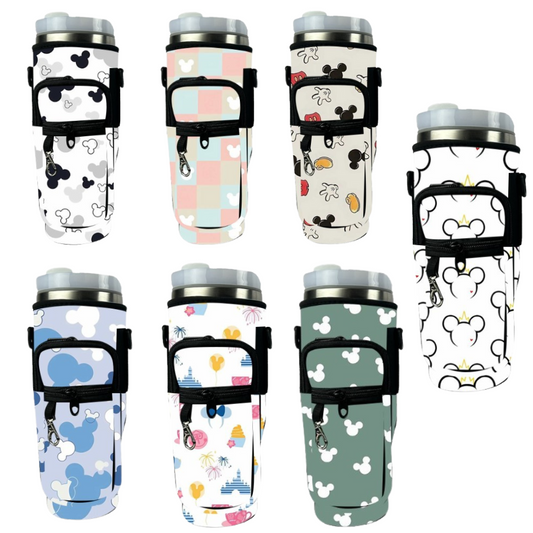 Disney Inspired Water Bottle Sling for 30 / 40 oz Stanley & Simple Modern Cups